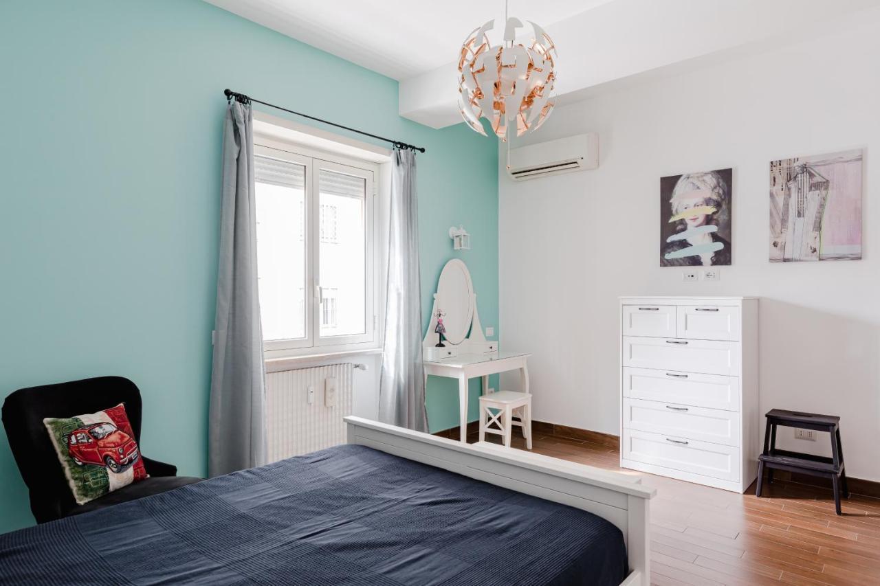 Scarfoglio Apartment, 4 Persone, 2 Camere, Balcone, Wi-Fi, Stazione Tiburtina Rzym Zewnętrze zdjęcie